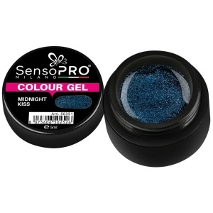 Gel UV Colorat Midnight Kiss 5ml, SensoPRO Milano - Img 1