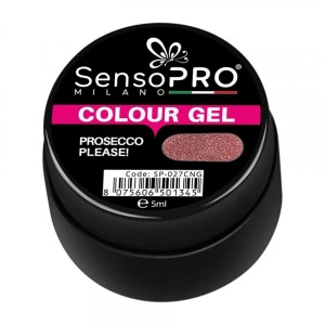 Gel UV Colorat Prosecco Please! 5ml, SensoPRO Milano - Img 3