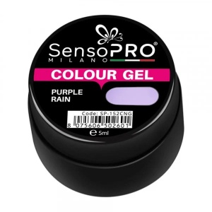 Gel UV Colorat Purple Rain 5ml, SensoPRO Milano - Img 2