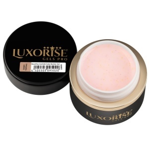 Gel UV Constructie Unghii Confetti Cake LUXORISE 15ml, Sandy Topping - Img 3