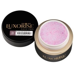 Gel UV Constructie Unghii RevoFlex Glitz LUXORISE 15ml, Orchid Shine - Img 2