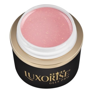Gel UV Constructie Unghii RevoFlex LUXORISE - Peach Glare, 15ml - Img 2
