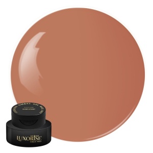 Gel UV Nail Art Babyboomer LUXORISE Cushion Ombre Velvet - Burnt Apricot, 2ml
