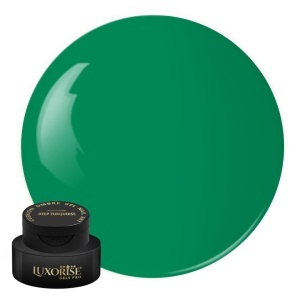 Gel UV Nail Art Babyboomer LUXORISE Cushion Ombre Velvet - Deep Turquoise, 2ml - Img 1