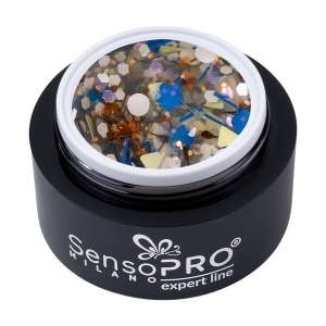Gel UV Transparent Bloom Dream, SensoPRO Milano Expert Line - Pixie Dream 5ml - Img 4