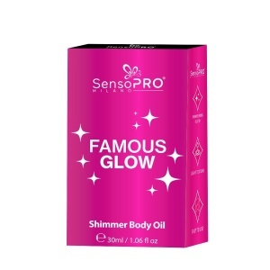 Iluminator lichid FamousGlow SensoPro Milano, Crystal Light - Img 2