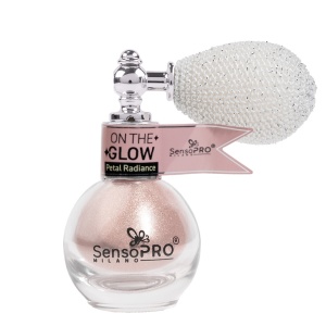 Iluminator Pudra cu Pompita On the Glow SensoPRO Milano, Petal Radiance - Img 2