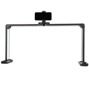Lampa LED Profesionala Manichiura / Cosmetica LUXORISE StellarFrame PRO, Black - Img 5