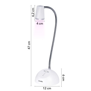 Lampa UV LED Unghii cu Acumulator RevoFlex 360 - LUXORISE - Img 4