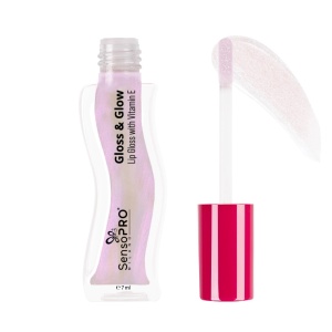 Luciu de Buze Gloss & Glow SensoPRO Milano - Pink Cloud - Img 1