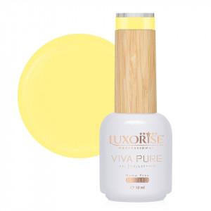 Oja Semipermanenta Hema Free LUXORISE Viva Pure - Sunny Smile 10ml