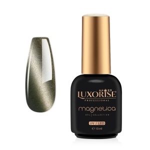 Oja Semipermanenta LUXORISE MAGNETICA - Milky Glaze, Imperial Gold 10ml