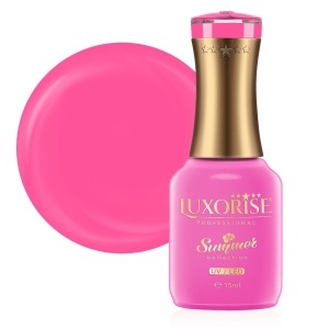 Oja Semipermanenta LUXORISE Summer Collection - Hot Pink 15ml