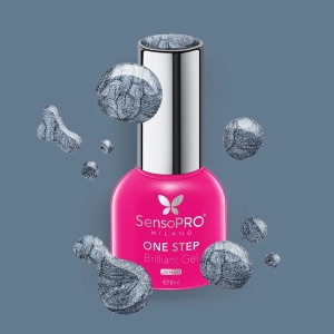 Oja Semipermanenta One Step Brilliant Gel SensoPRO Milano - #83 Glam Attitude, 8ml - Img 2