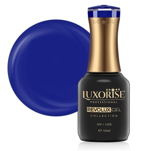Oja Semipermanenta Revolux LUXORISE, Hot Blue 15ml