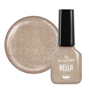 Oja Semipermanenta SensoPRO Milano, BELLA Collection - Gold Gleam 7ml