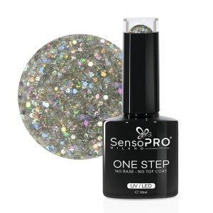 Oja Semipermanenta SensoPRO Milano One Step Jewelry Glow #028, 10ml