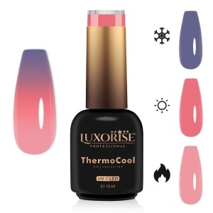 Oja Semipermanenta Termica 3 Culori LUXORISE ThermoCool, Free Spirit 10ml