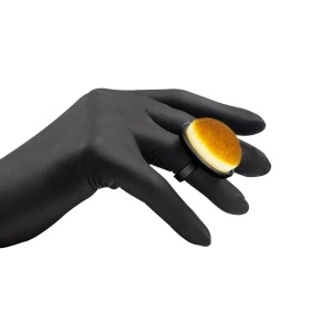 Perie Praf Unghii Ring Brush LUXORISE, Black - Img 4