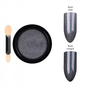 Pigment Unghii LUXORISE Laser, Black Diamond - Img 2