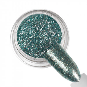 Pigment Unghii LUXORISE Platinum, Pastel Turquoise - Img 2