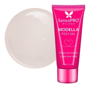 Polygel MODELLA SensoPRO Milano - Nude Mirage, 50ml