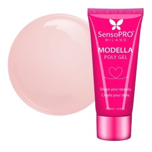 Polygel MODELLA SensoPRO Milano - Peach Nude, 30ml