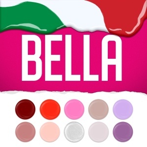 Set 10 Oje Semipermanente, Base Coat & Top Coat BELLA SensoPRO Milano, Timeless Elegance - Img 2