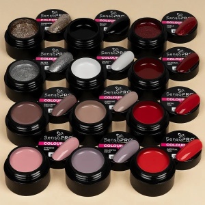 Set 12 Geluri UV Colorate VIP TOP Collection, SensoPRO Milano - Img 4