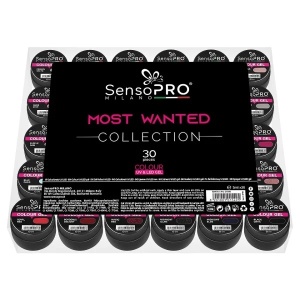 Set 30 Geluri UV Colorate Most Wanted Collection, SensoPRO Milano - Img 3