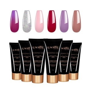 Set 6 Polygel REVOMAX LUXORISE, Brilliance Nails 03
