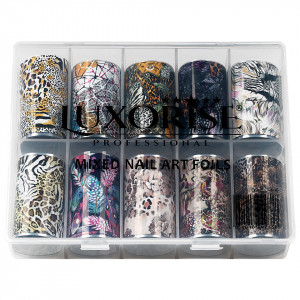 Set Folii Transfer LUXORISE #41 Animal Print, Set 10 buc - Img 2