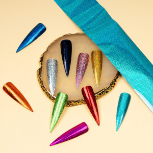 Set Folii Transfer LUXORISE #58 Holo Obsession, Set 10 buc - Img 3