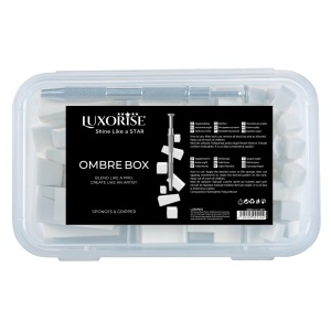 Set instrument & buretei nail art Ombre Box LUXORISE - Img 5