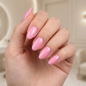 Shimmer Rubber Base SensoPRO Milano 10ml, Bubblegum Blast #62 - Img 2