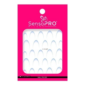 Abtibild Unghii SensoPRO Milano - French Blue - Img 1