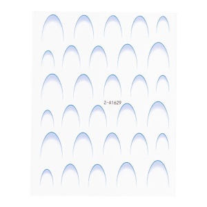 Abtibild Unghii SensoPRO Milano - French Blue - Img 2