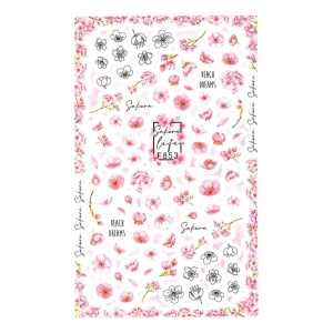 Abtibild Unghii SensoPRO Milano Idyllic Flowers, model F853 - Img 2