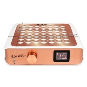 Aspirator Praf Unghii cu Display 60W AirPrecision Elite - LUXORISE, Rose gold - Img 5