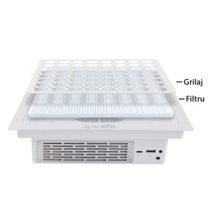 Aspirator Praf Unghii Incorporabil MATRIX SYSTEM PRO - LUXORISE, White - Img 7