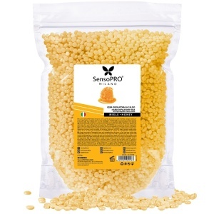 Ceara Epilat Elastica Granule cu Miere de Albine SensoPRO - 500g - Img 4