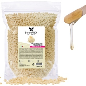 Ceara Epilat Elastica Granule SensoPRO Milano White Chocolate, 500g - Img 3
