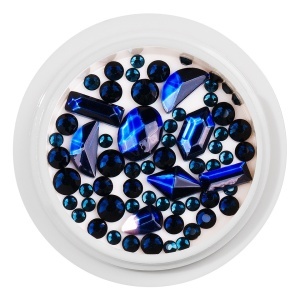Cristale Unghii LUXORISE, Diamond Blue