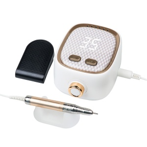 Freza Unghii QuantumX PRO 35.000RPM - LUXORISE, Gold - Img 5