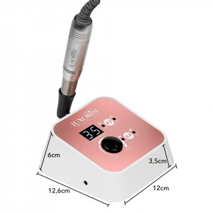 Freza Unghii Turbo Prestige PRO LUXORISE 35.000 RPM, Rose Gold - Img 3