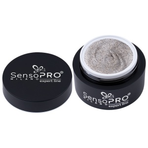 Gel Colorat UV SensoPRO Milano Expert Line - Moonstone Glitz 5ml - Img 3