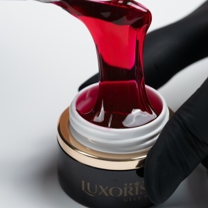 Gel Constructie RevoFlex GlassStyle LUXORISE, 15ml - Fiery Tango - Img 4