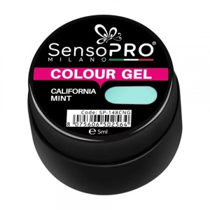 Gel UV Colorat California Mint 5ml, SensoPRO Milano - Img 3