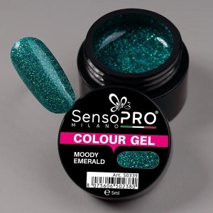 Gel UV Colorat Moody Emerald 5ml, SensoPRO Milano - Img 4