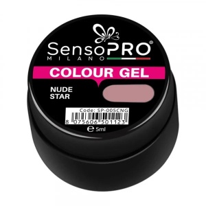Gel UV Colorat Nude Star 5ml, SensoPRO Milano - Img 2
